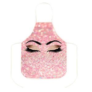 EYELASH PRINT APRON